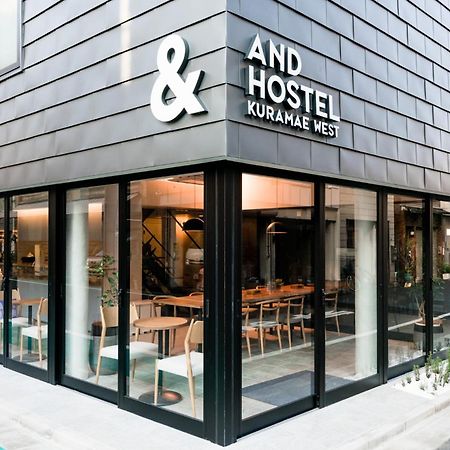&And Hostel Kuramae West Tokyo Esterno foto